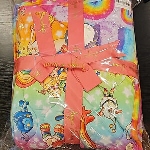 CLASSIC RAINBOW BRITE bamboo QUILT 60x60